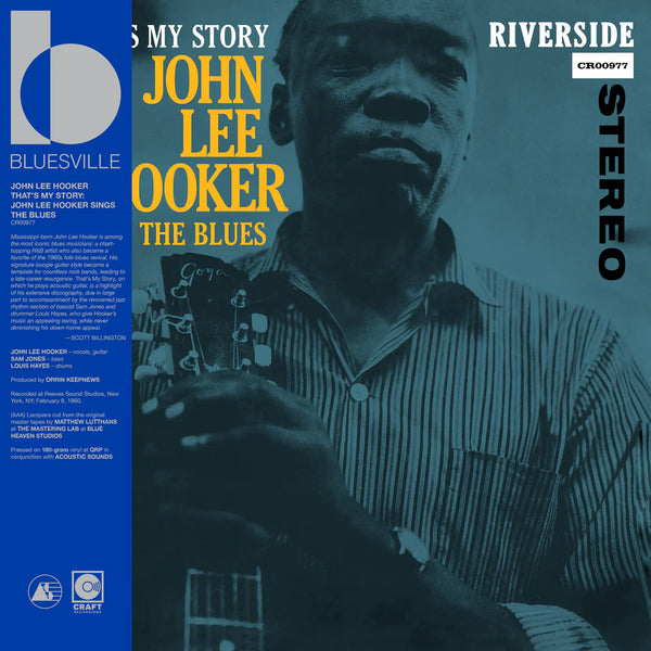 John Lee Hooker - That's My Story: John Lee Hooker Sings the Blues LP NEW