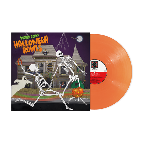 Andrew Gold - Halloween Howls: Fun & Scary Music LP NEW Translucent Orange Crush