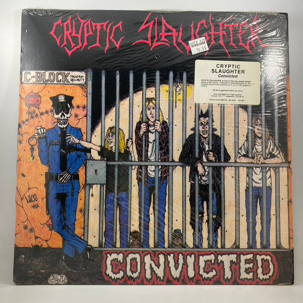 Cryptic Slaughter – Convicted LP USED Vinyl VG+/VG+