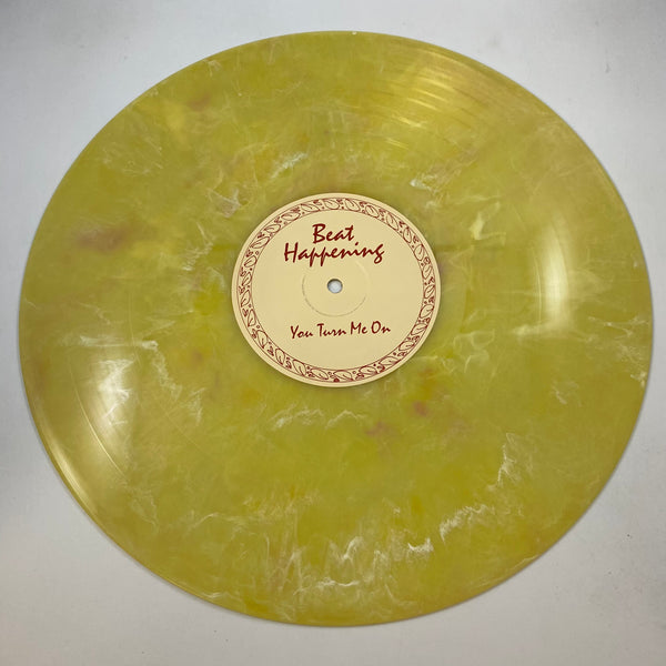 Beat Happening – You Turn Me On LP USED Vinyl NM/VG+ Yellow Marbled Pressing