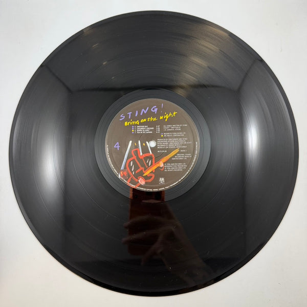 Sting – Bring On The Night LP USED Vinyl NM/VG++