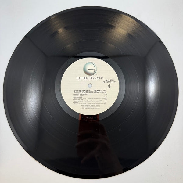 Peter Gabriel – Plays Live LP USED Vinyl VG+/VG+