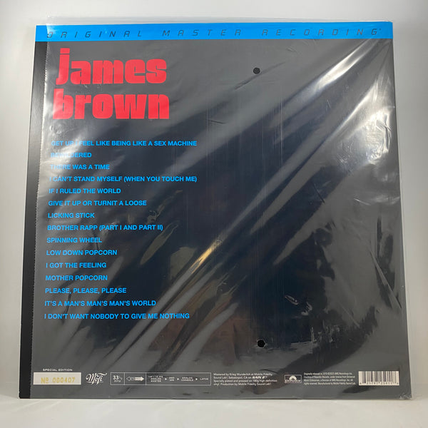 James Brown – Sex Machine (Recorded Live At Home In Augusta, Georgia With His Bad Self) LP USED Vinyl NM/NM Audiophile
