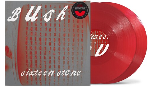 Bush - Sixteen Stone (30th Anniversary Edition) 2LP NEW RED