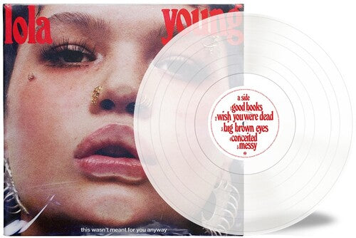 Lola Young - This Wasn't Meant For You Anyway LP NEW CLEAR VINYL