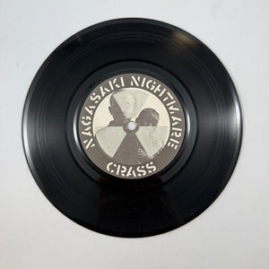 Crass – Nagasaki Nightmare / Big A Little A 7" USED Vinyl NM/VG