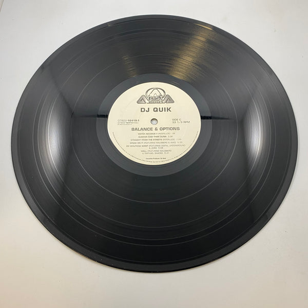 DJ Quik – Balance & Options LP USED Vinyl VG+/VG+
