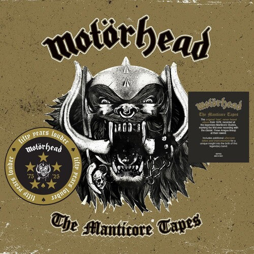 Motorhead - The Manticore Tapes LP NEW