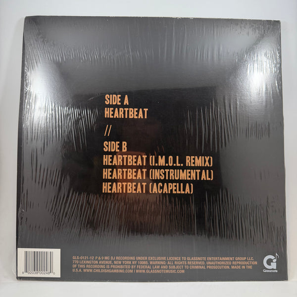 Childish Gambino – Heartbeat LP USED Vinyl NM/VG+ Color Vinyl
