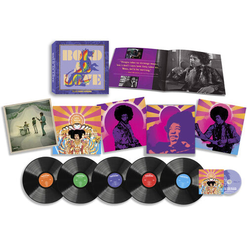 Jimi Hendrix Experience - Bold As Love 5LP NEW BOX SET