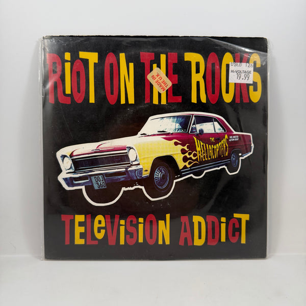 The Hellacopters – Riot On The Rocks 7" USED Vinyl VG+/VG+