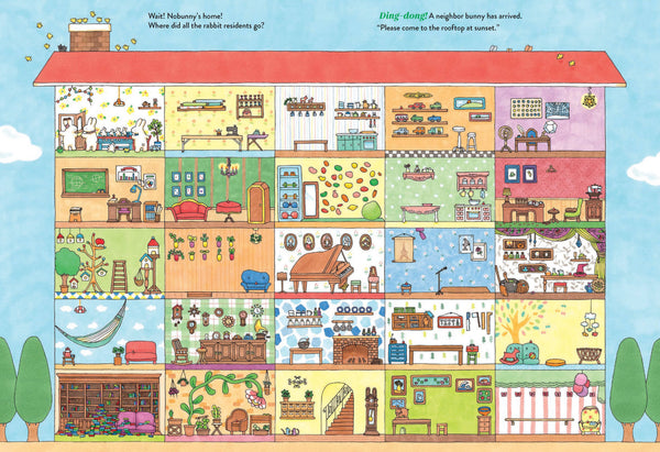 Welcome to the Rabbit Residence: A Seek-and-Find Story by Haluka Nohana