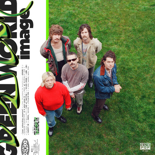 Telehealth - Green World Image LP NEW Colored Vinyl