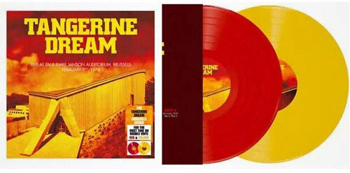 Tangerine Dream - Brussels 1976 2LP NEW - Red/Yellow Vinyl