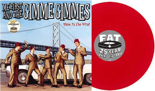 Me First and the Gimme Gimmes - Blow in the Wind LP NEW 25th Anniversary Colored Vinyl