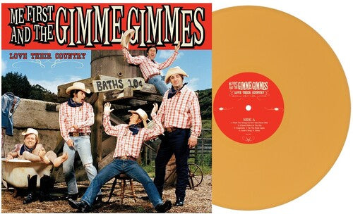Me First and the Gimme Gimmes - Love Their Country LP NEW Colored Vinyl