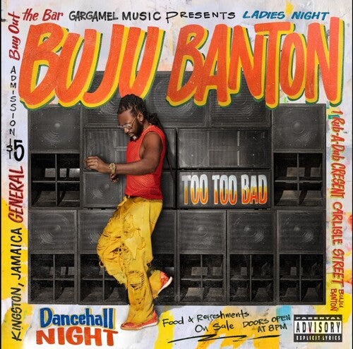 Buju Banton - Too Too Bad LP NEW