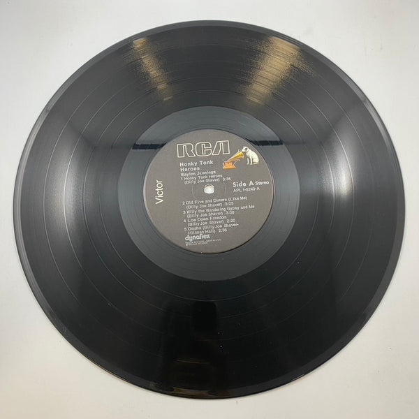 Waylon Jennings – Honky Tonk Heroes LP USED Vinyl VG+/VG
