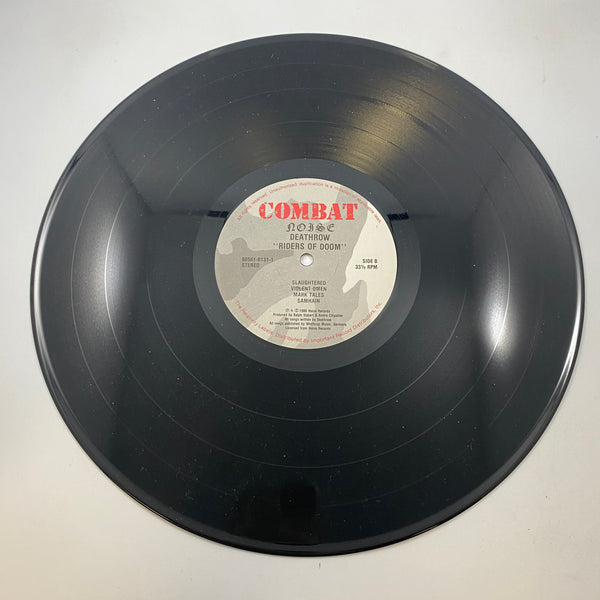 Deathrow – Riders Of Doom LP USED Vinyl VG+/VG