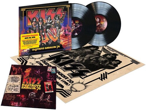 Kiss - Kiss Destroys Anaheim '76 2LP NEW