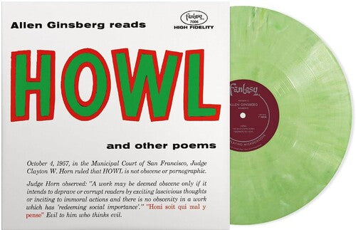 Allen Ginsberg - Howl And Other Poems LP NEW Colored Vinyl