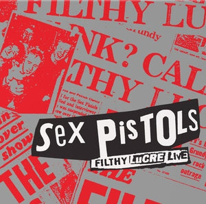 Sex Pistols - Filthy Lucre Live (30th Anniversary) 2LP NEW Red Vinyl