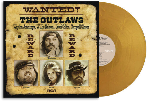 Waylon Jennings - WANTED! The Outlaws LP NEW 50th anniversary