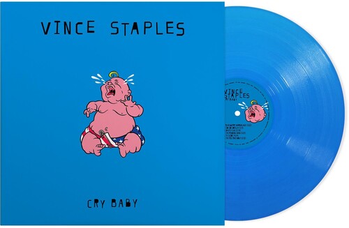 Vince Staples - Cry Baby (UK Edition) LP NEW Baby Blue Vinyl Alternate Cover