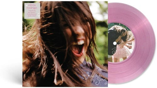 Olivia Rodrigo - stupid song 7" NEW Indie Exclusive Piano Version (Translucent Pink Vinyl)