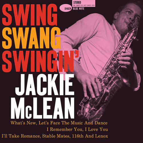 Jackie McLean - Swing, Swang, Swingin' (Blue Note Classic Vinyl Series) LP NEW 180g