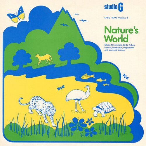 Studio G - Nature's World (Jazz Dispensary Series) LP NEW Multicolor Splatter Vinyl