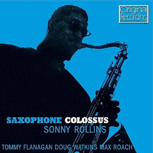 Sonny Rollins - Saxophone Colossus LP NEW Clear Blue Vinyl