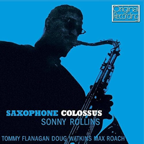 Sonny Rollins - Saxophone Colossus LP NEW Clear Blue Vinyl