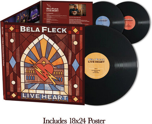 Bela Fleck - Live Heart: My Bluegrass Heart At The Ryman 3LP NEW