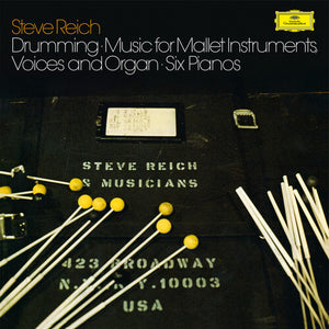 Steve Reich - Reich: Drumming; Music for Mallet Instruments 3LP NEW