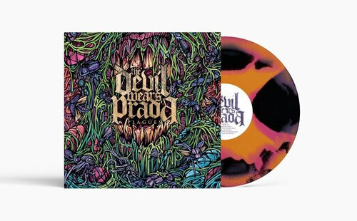 The Devil Wears Prada - Plagues LP NEW Orange/Pink/Black Vinyl