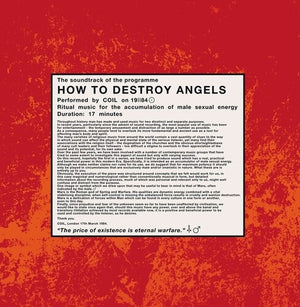 Coil - How To Destroy Angels LP NEW