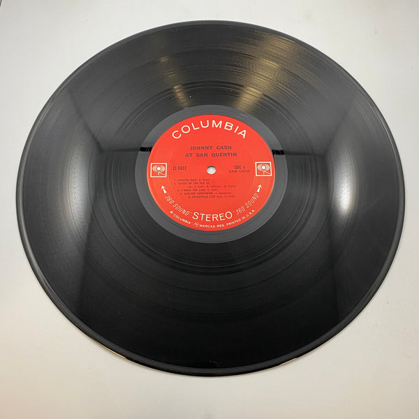 Johnny Cash – Johnny Cash At San Quentin LP USED Vinyl VG+/VG