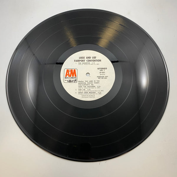 Fairport Convention – Liege & Lief LP USED Vinyl NM/VG+ / Promo Copy
