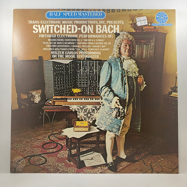 Walter Carlos – Switched-On Bach LP USED Vinyl VG++/VG+ Audiophile
