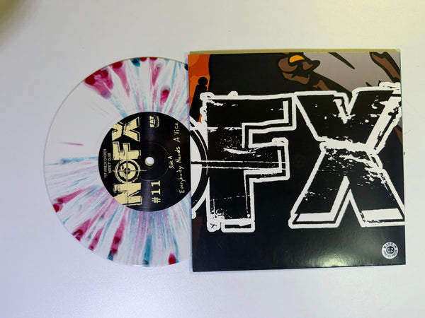 NOFX – Everybody Needs A Vice 7" USED Vinyl NM/NM Color Vinyl