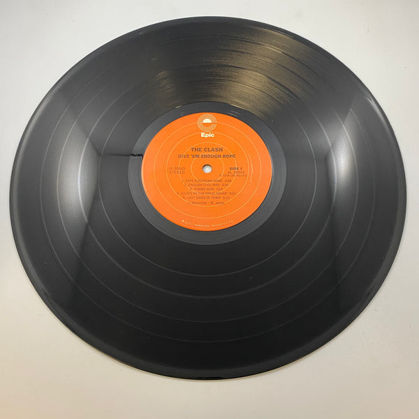 The Clash – Give 'Em Enough Rope LP USED Vinyl VG/VG+