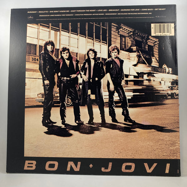 Bon Jovi – Bon Jovi LP USED Vinyl VG+/VG+