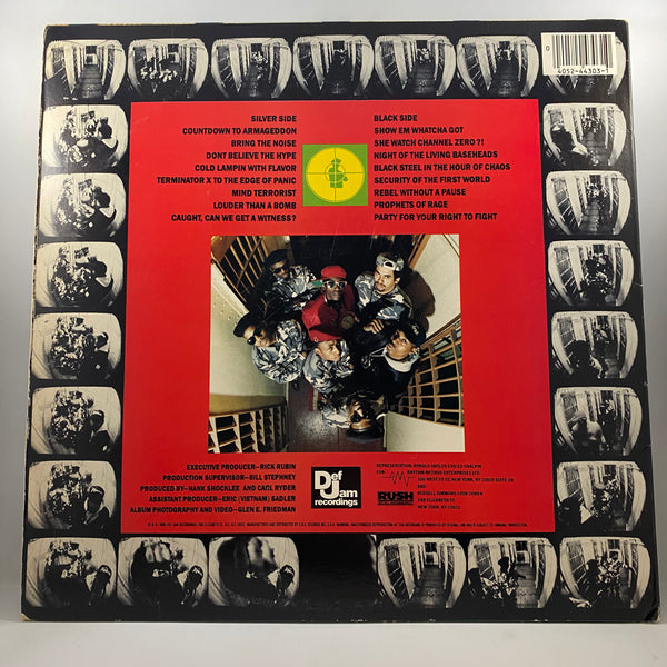 Public Enemy – It Takes A Nation Of Millions To Hold Us Back LP USED Vinyl VG/VG