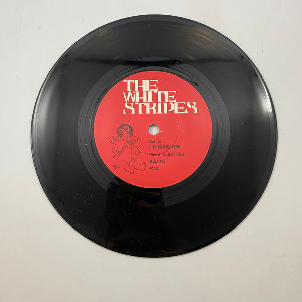 The White Stripes – Dead Leaves And The Dirty Ground 7" USED Vinyl VG+/VG+