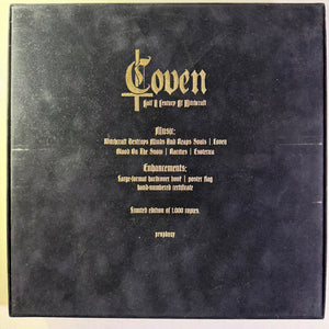 Coven – Half A Century Of Witchcraft LP USED Vinyl Box Set VG+/VG++