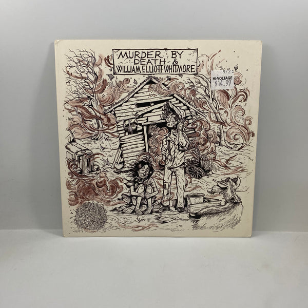 Murder By Death & William Elliott Whitmore – Murder By Death & William Elliott Whitmore 7" USED Vinyl VG+/VG+