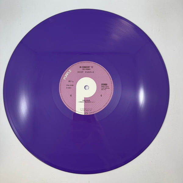 Deep Purple – In Concert '72 LP USED Vinyl NM/NM Color Vinyl