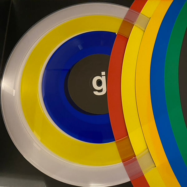 Glassjaw – Coloring Book 12"/10"/7" USED VG/VG++ Clear/Yellow/Blue Vinyl 2021 Pressing NO CD