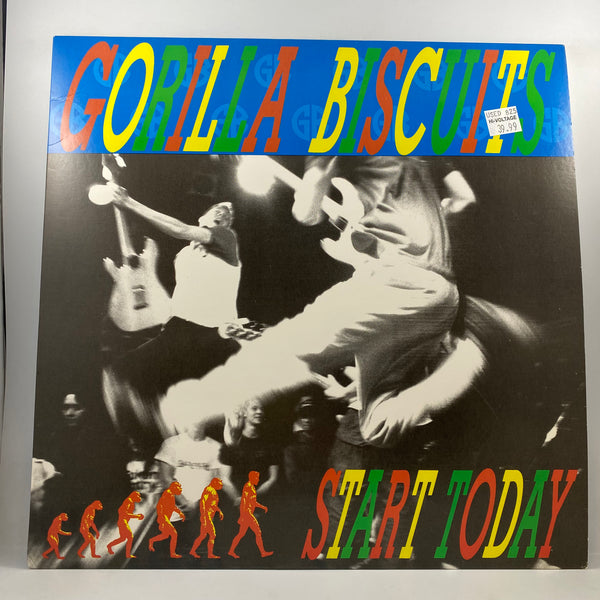 Gorilla Biscuits – Start Today LP USED Vinyl VG+/VG+